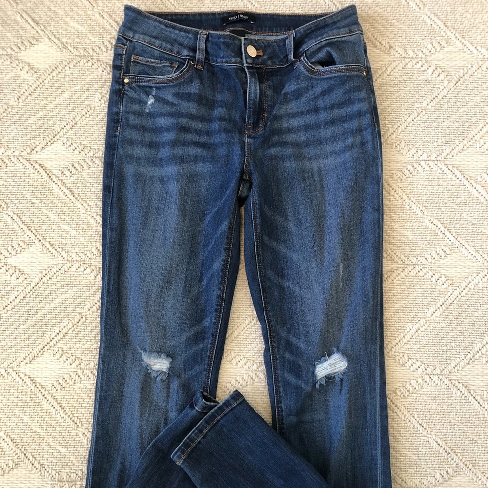 White House Black Market skimmer Jeans Sz 2